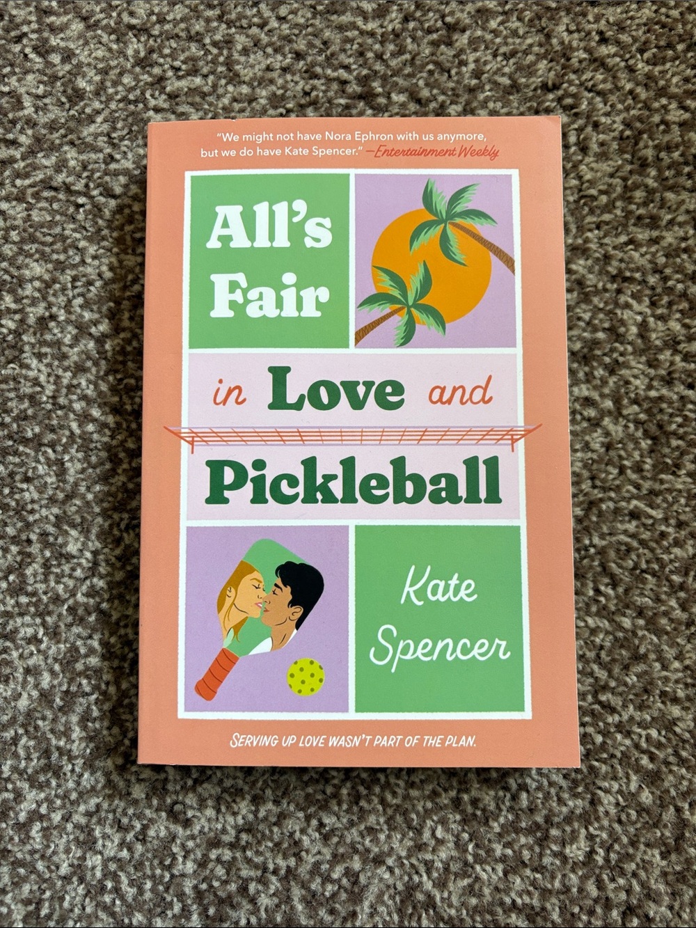all's fair in love and pickleball by kate spencer